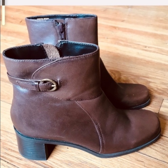 Croft and Barrow Brown Ankle Boot - Picture 5 of 6